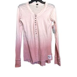 Free People Long Sleeve Top Ballet Combo